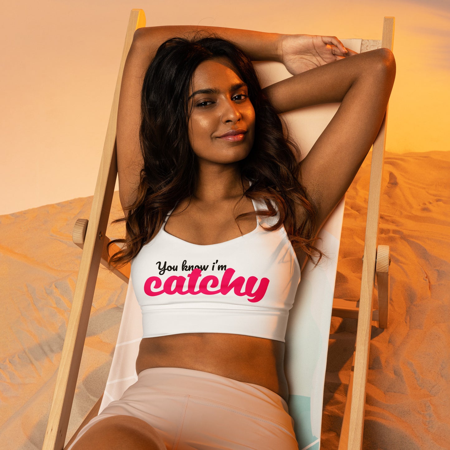 Catchy Longline Sports Bra
