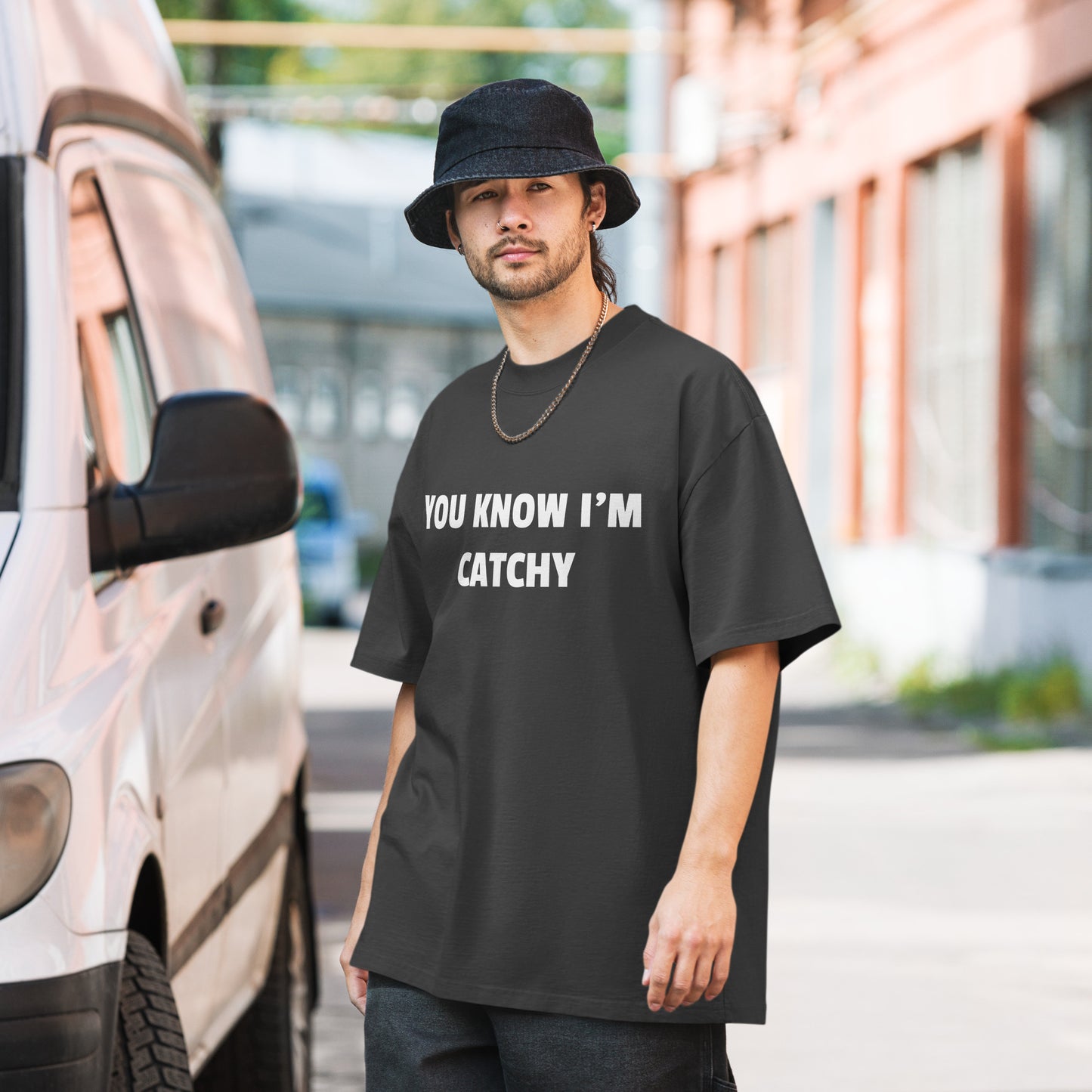 Oversized Faded Black T-shirt