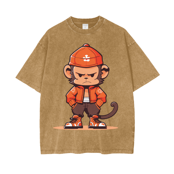 Acid Wash Loose T-Shirt