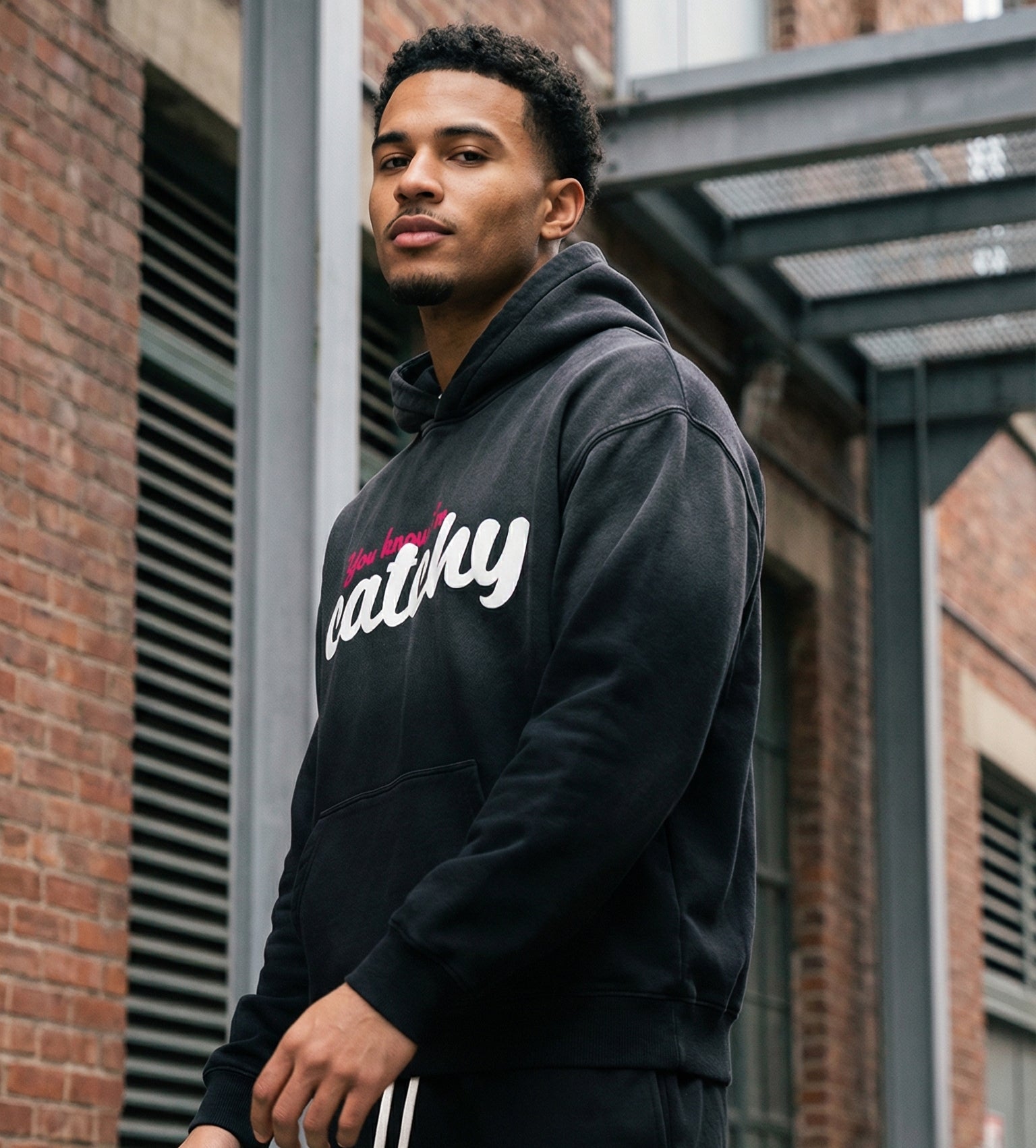 Catchy Sunfade Oversized Hoodie