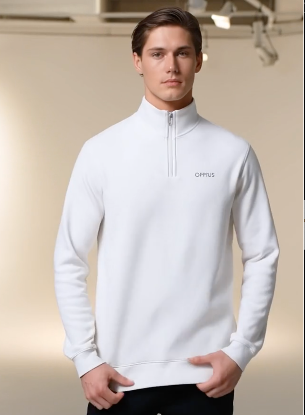 The London Quarter-Zip Sweatshirt