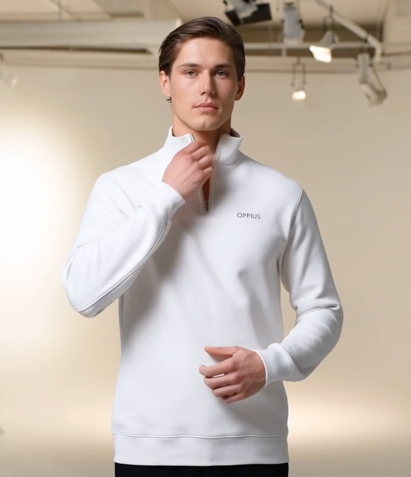 The London Quarter-Zip Sweatshirt