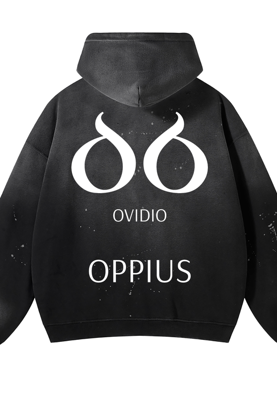 Vintage Washed Fleece Hoodie