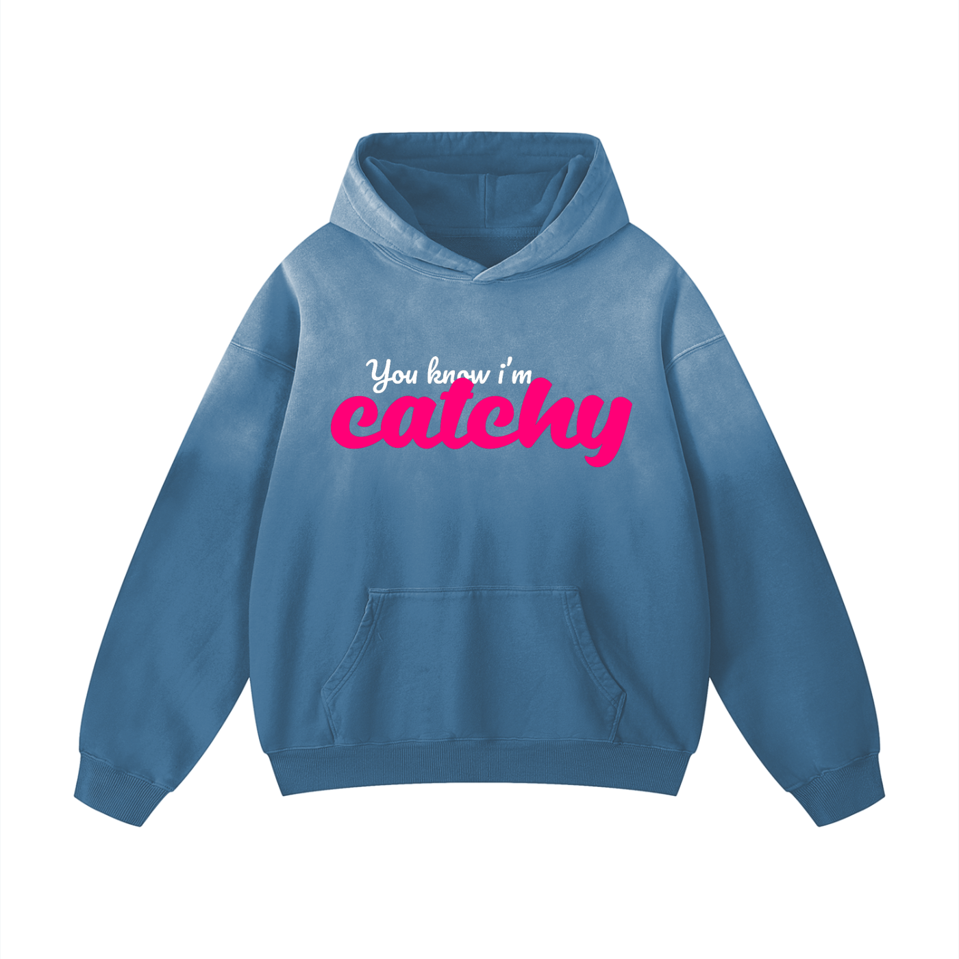 Catchy Sunfade Oversized Hoodie