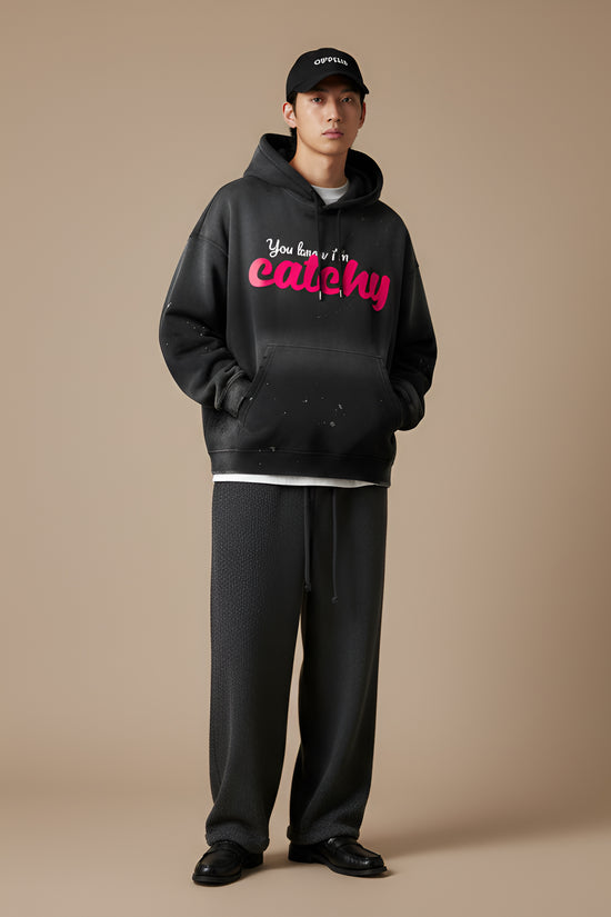 Vintage Washed Fleece Hoodie