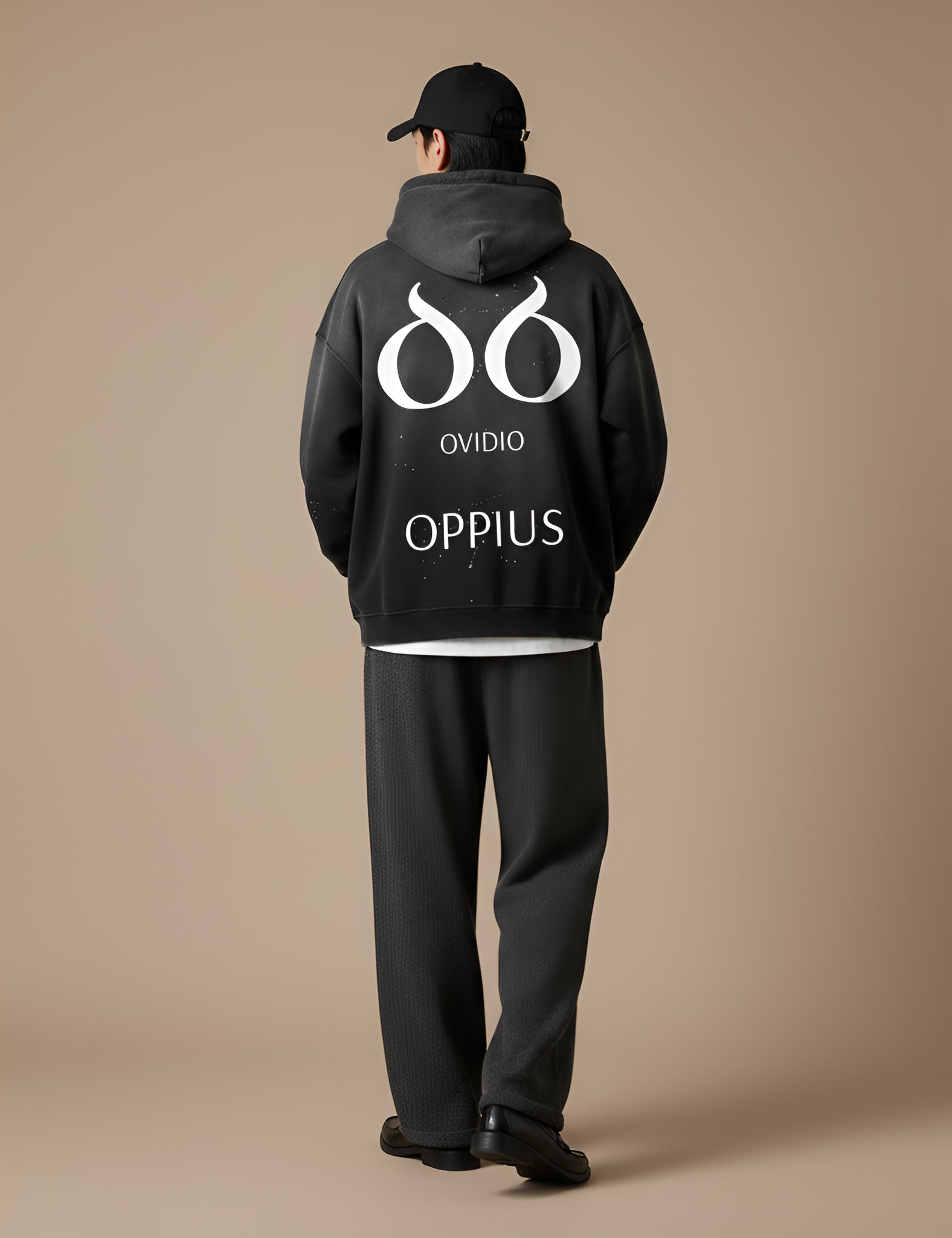 Vintage Washed Fleece Hoodie