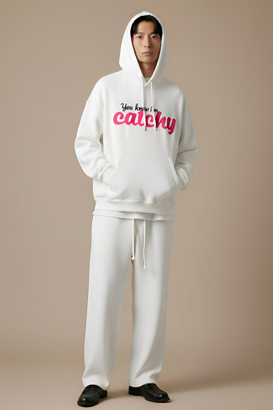 Attractive Oversize Fleeced Hoodie