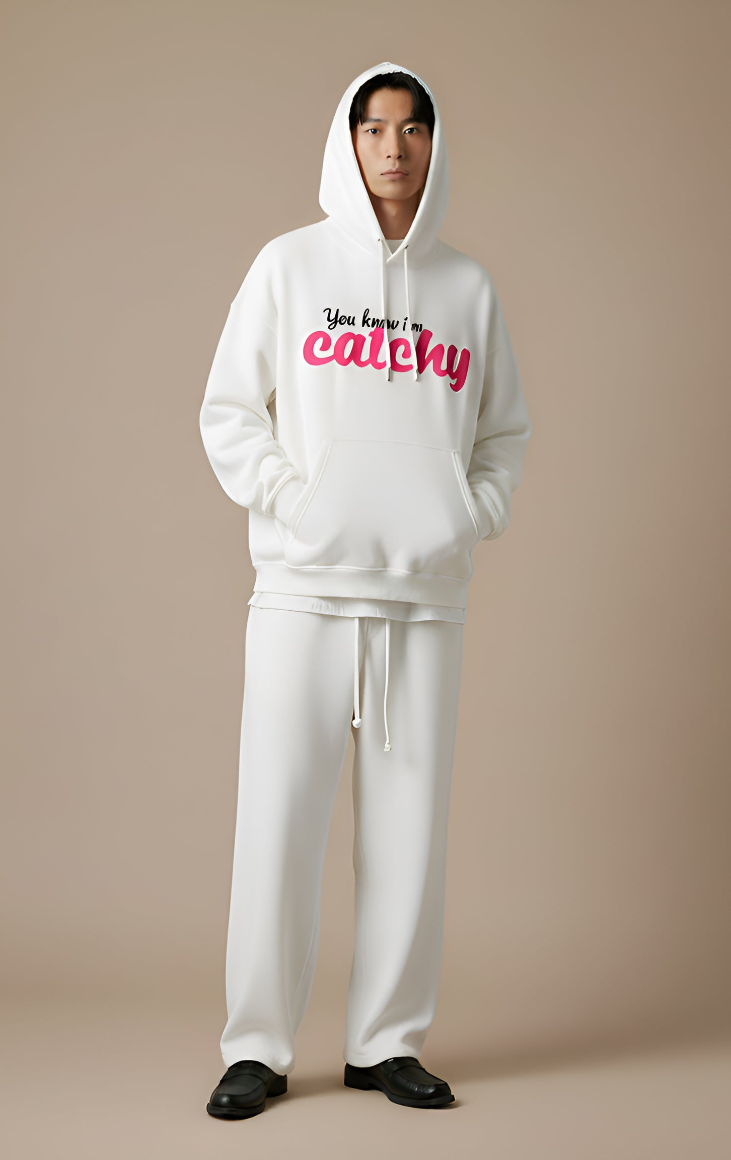 Attractive Oversize Fleeced Hoodie