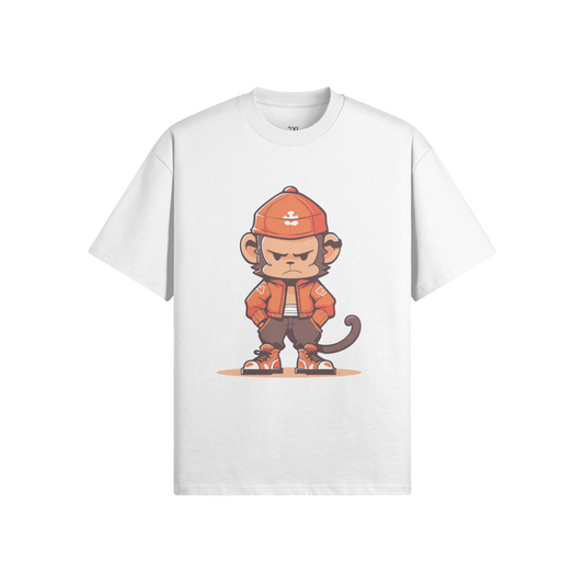 Oppius Angry Monkey Oversized T-Shirt