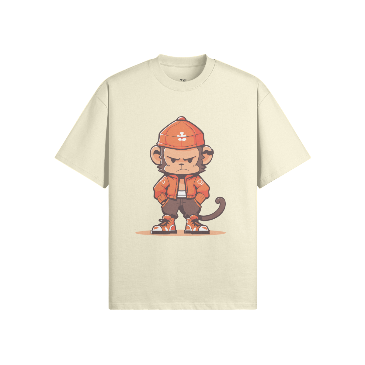 Oppius Angry Monkey Oversized T-Shirt
