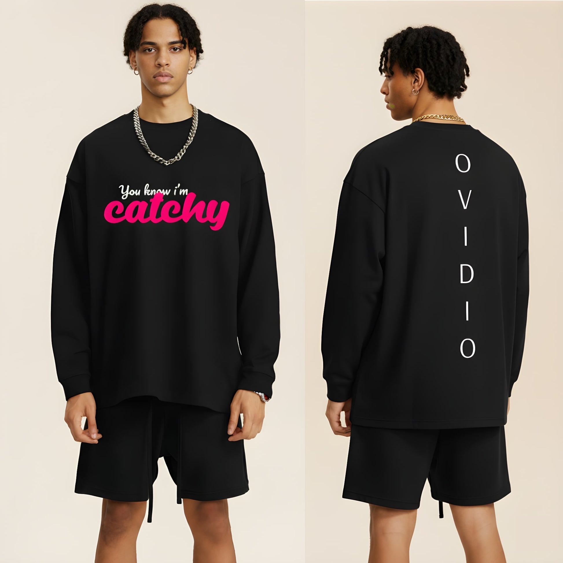 Catchy Long Sleeve T-Shirt